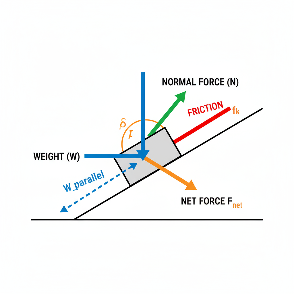 Physics Free Body Diagram Components Different Diagram